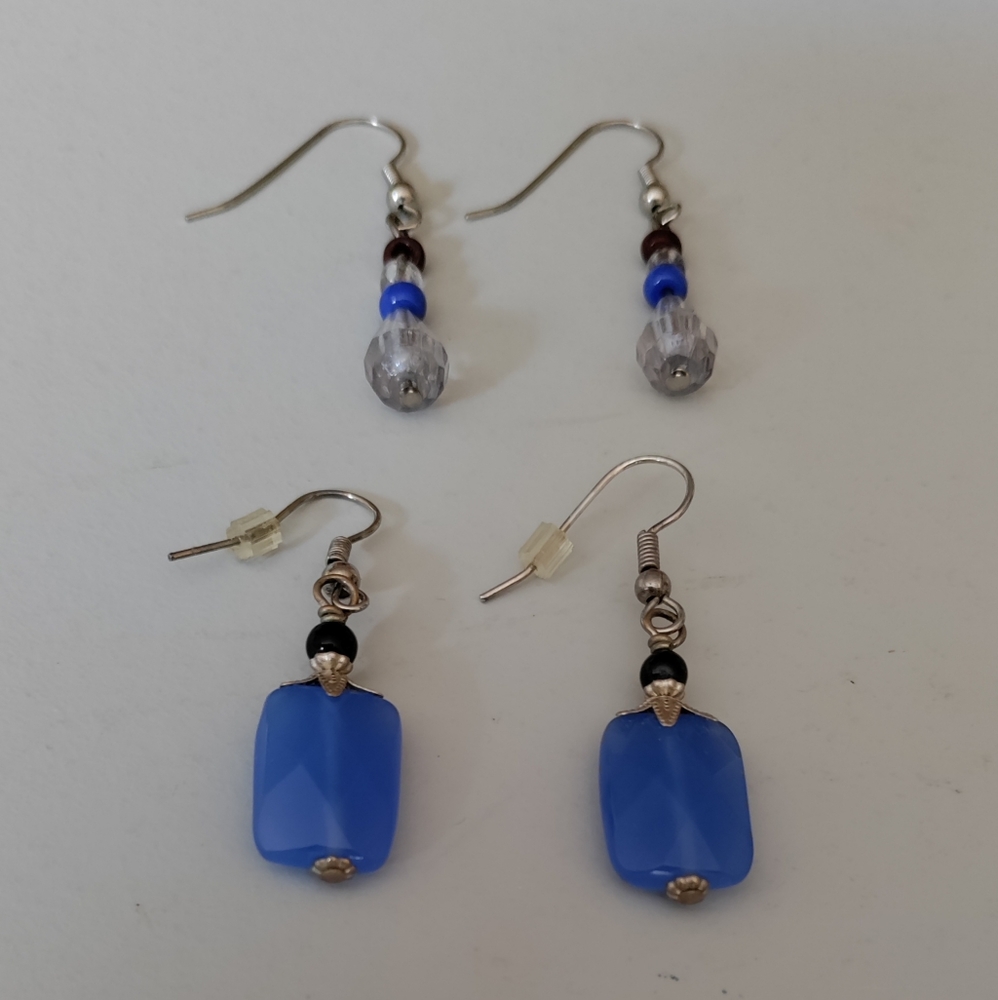 Handmade 2 pair Earrings.